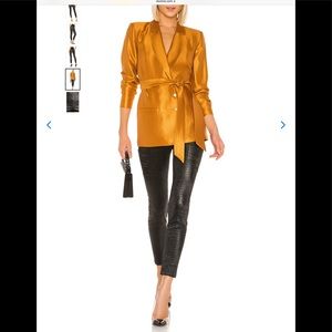 Croc Embossed Legging 
BCBGMAXAZRIA